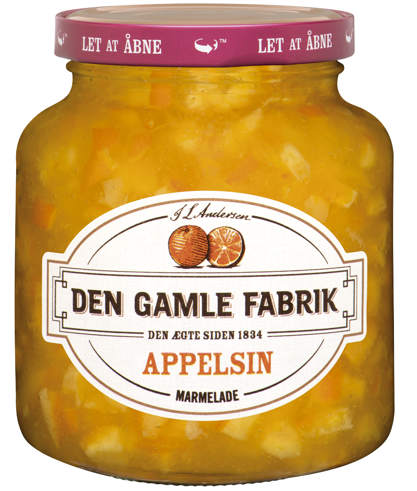 Den Gamle Fabrik - Appelsin Marmelade - orange