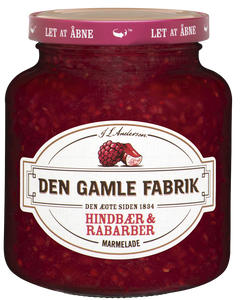 Den Gamle Fabrik Hindbær/Rabarber Marmelade - raspberry / rhubarb