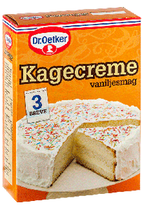 Dr. Oekter Kagecreme - for making your Birthday Cake - Lagkage
