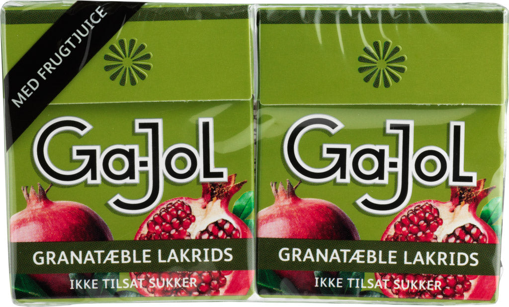 Ga-Jol granatæble 2pk. - licorice / pomegranate