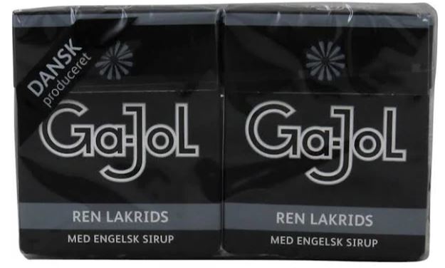 Ga-Jol Ren Lakrids 2pk. - pure licorice