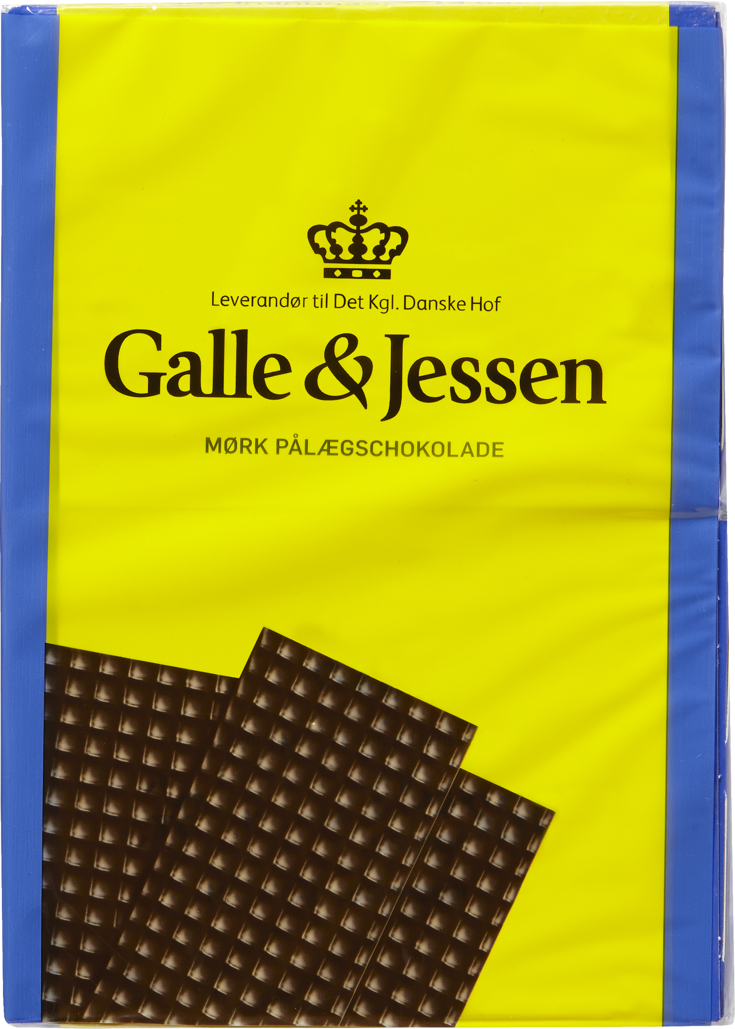 Galle&Jessen Pålægschokolade Mørk 2pk