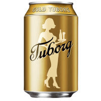 Guld Tuborg 6 pk - Den Gyldne Dame - beer