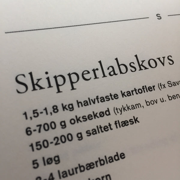 Kogebog: Frøken Jensen's kogebog - et uddrag af Klassisk dansk mad (not in stock - it will take up to two weeks before shipping your order)