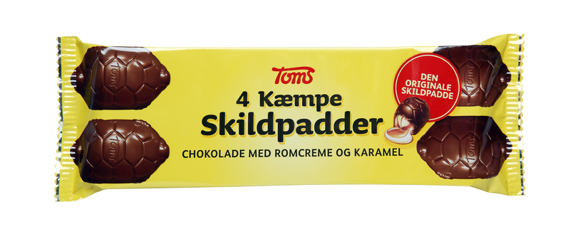 Toms - Kæmpe Skildpadder 4stk