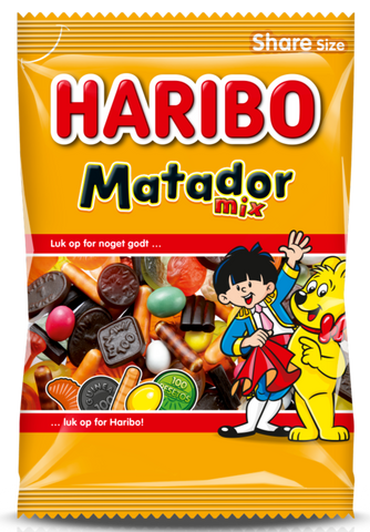 Matador Mix Big Bag - winegum / liquorice mix no. 1 in Denmark