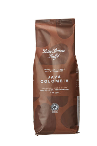 Peter Larsen Kaffe Java Columbia hele bønner