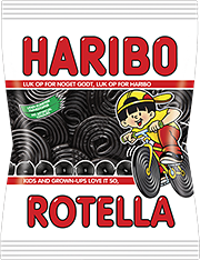 Haribo Rotella - Gramofonplader - sweet liquorice