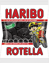 Haribo Rotella - Gramofonplader - sweet liquorice