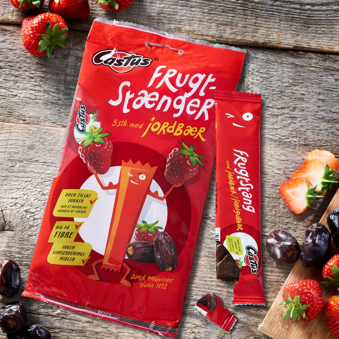 Castus - Frugtstænger Jordbær - strawberry