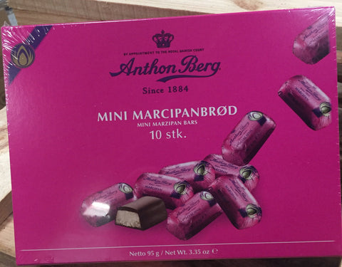 Anthon Berg Mini Marcipanbrød - mini marzipan / chocolate